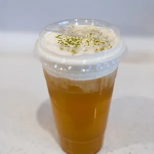 green tea salted cream