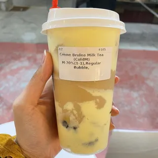 Creme Brulee Milk Tea