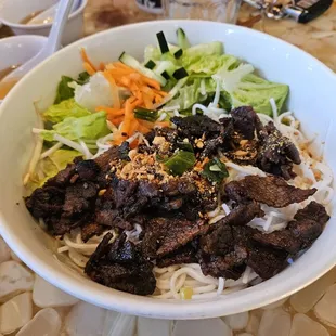 #14 Beef Steamed Rice Plate