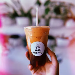 This Thai tea slapped.