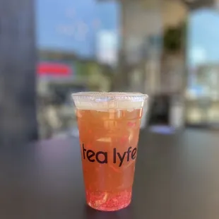Strawberry Lychee Tea