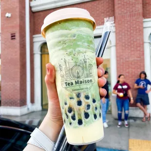 Brulee Matcha Slush