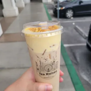Creme Brulee Milk Tea