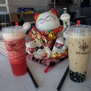 Strawberry Cheese Tea