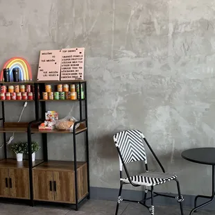 Small sitting area