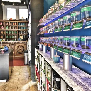 Walls of tea