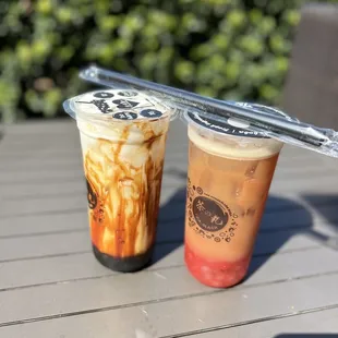 Maru milk and strawberry blast