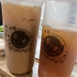 Strawberry Black Tea Cheese Foam