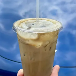 Iced Hakko-Cha Latte