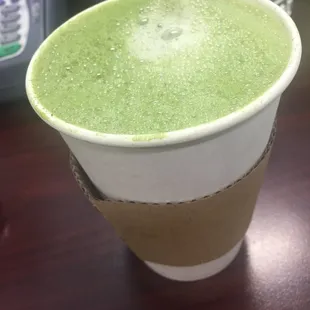 Hot Matcha Latte