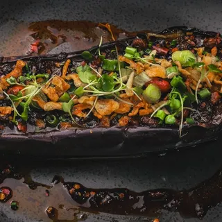 Spicy Roasted Eggplant