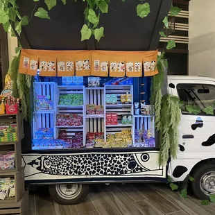 Cute snack truck