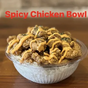 Spicy Chicken Rice Bowl