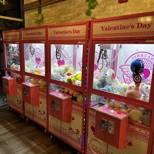 Claw machines!
