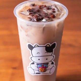 4. Red Bean Milk Tea