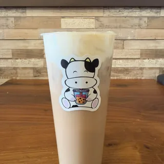 Milk Tea with Cheese Foam Top