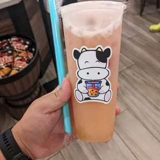 17. Strawberry Yogurt Tea