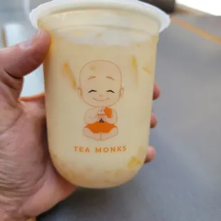 Mango Leche with mango Jelly