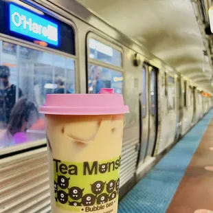 Dark Roasted Oolong Milk Tea with Tapioca Boba