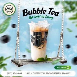 Sweet, chewy, and full of flavor - experience the magic of Bubble Tea at Tea Moon!