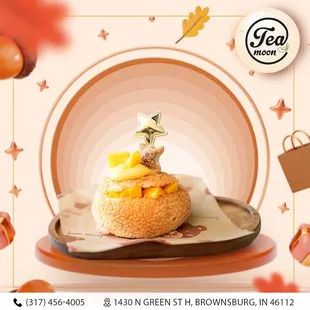 Indulge in the creamy goodness!  Our Cream Buff is the perfect treat to satisfy your sweet cravings. Come try it today!