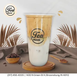 Immerse yourself in the rich, creamy flavor of milk tea!