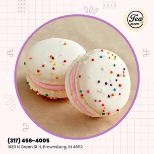 Discover the art of French pastry with our delectable macarons.