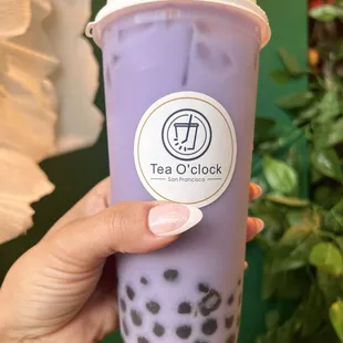 Taro milk tea