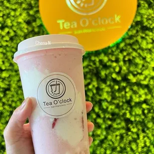 strawberry sago $7.50