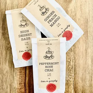1oz. Teas