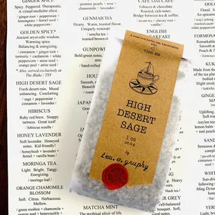 1 oz. Desert Sage Tea