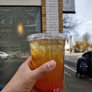 Iced Strawberry Jasmine Tea