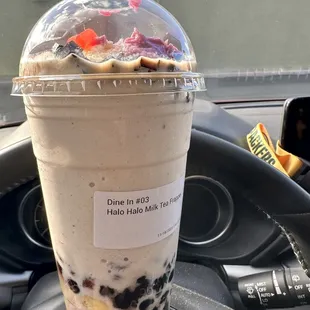 Halo Halo Milk Tea Frappe