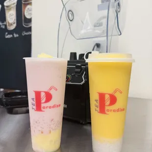 Pinky falooda &amp; Mango sago