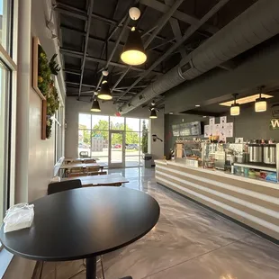 Clean, spacious environment