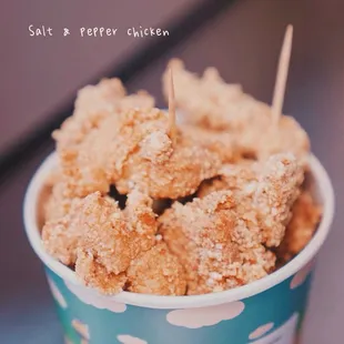 Salt and pepper chicken!!