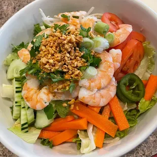 Lemon Prawn Salad