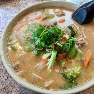 Sate beef Noodle Soup