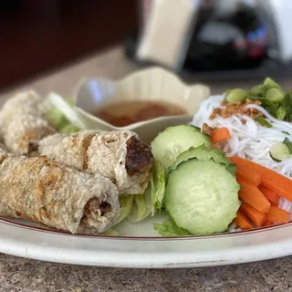 Imperial Roll with Cold Rice Noodle