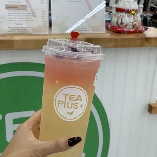 Rose lychee lemonade