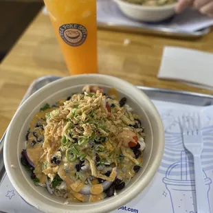 Build your own rice bowl