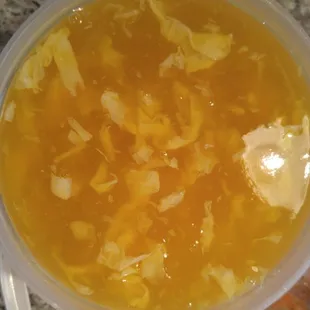 Egg drop soup