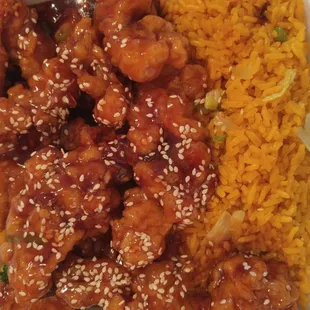 Sesame chicken