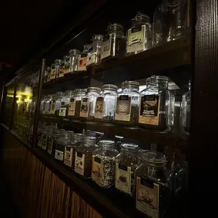 Tea wall