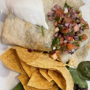 Veggie quesadilla