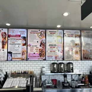 Menu is all over the place lol