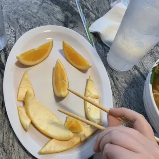 Orange slices