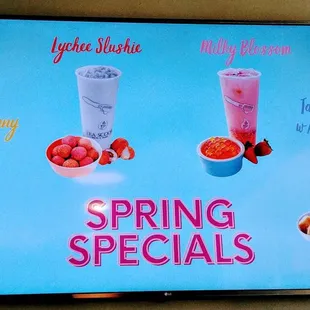 spring specials