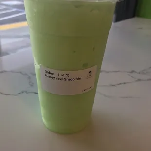 Honeydew Smoothie