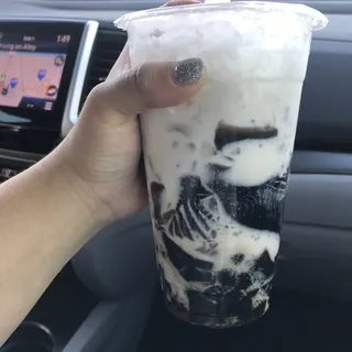 3. Coconut Cream Grass Jelly